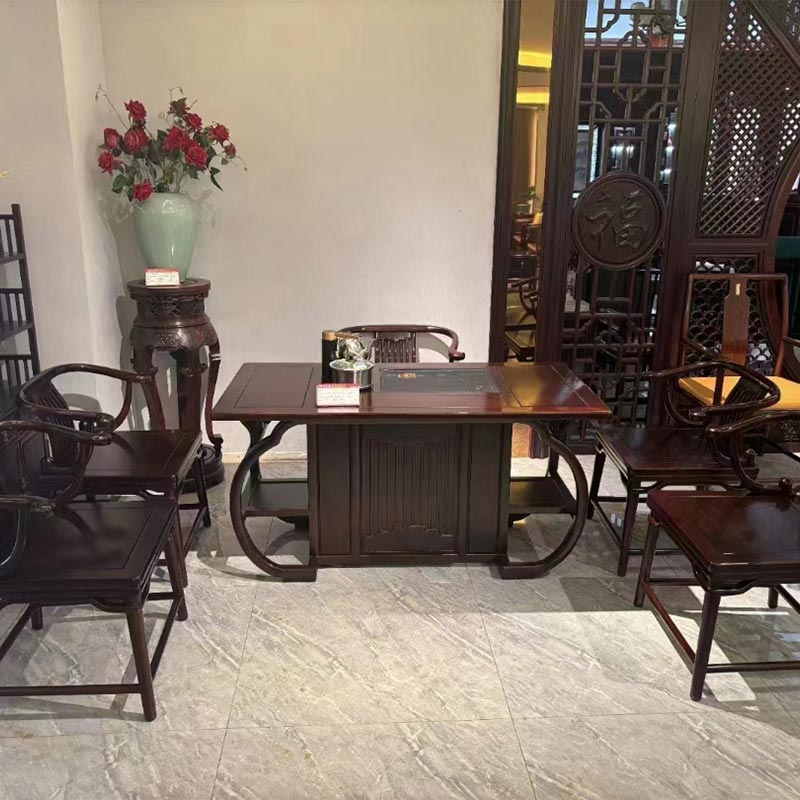 چینی طرز Rosewood کلاسیکی چائے کی میز